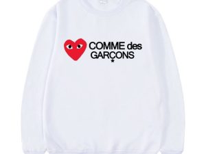 Comme Des Garcons Letter Logo Sweatshirt