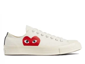 CONVERSE BIG HEART LOW TOP WHITE