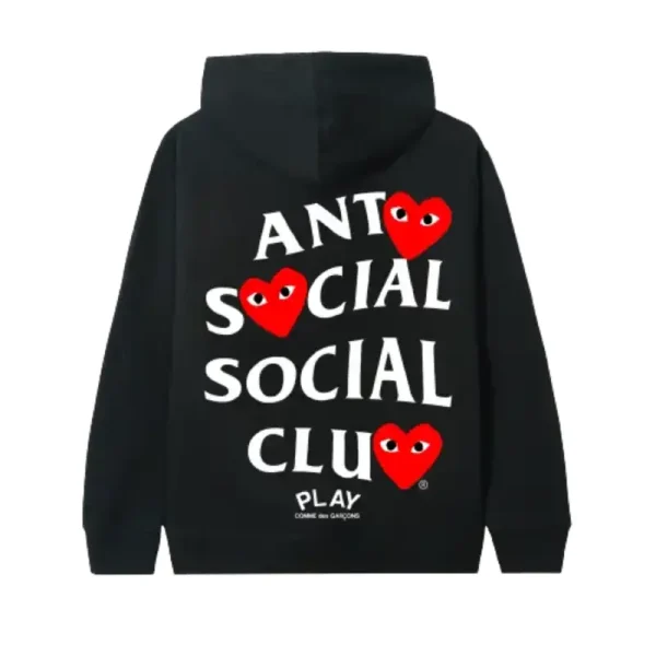 ASSC X CDG Hoodie - Black