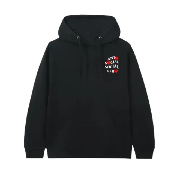 ASSC X CDG Hoodie - Black Back