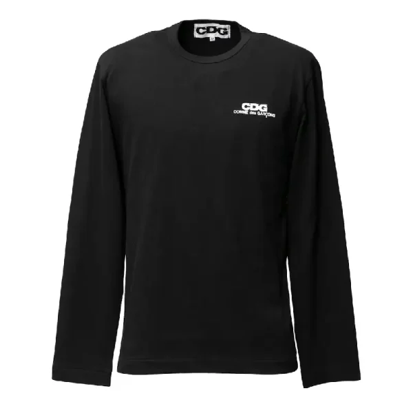 Black CDG Long Sleeve Shirt