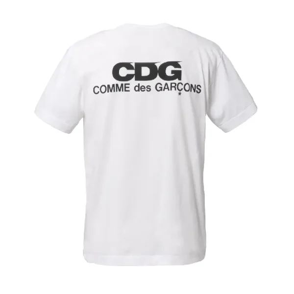 CDG Backprint Logo T-Shirt - White Back
