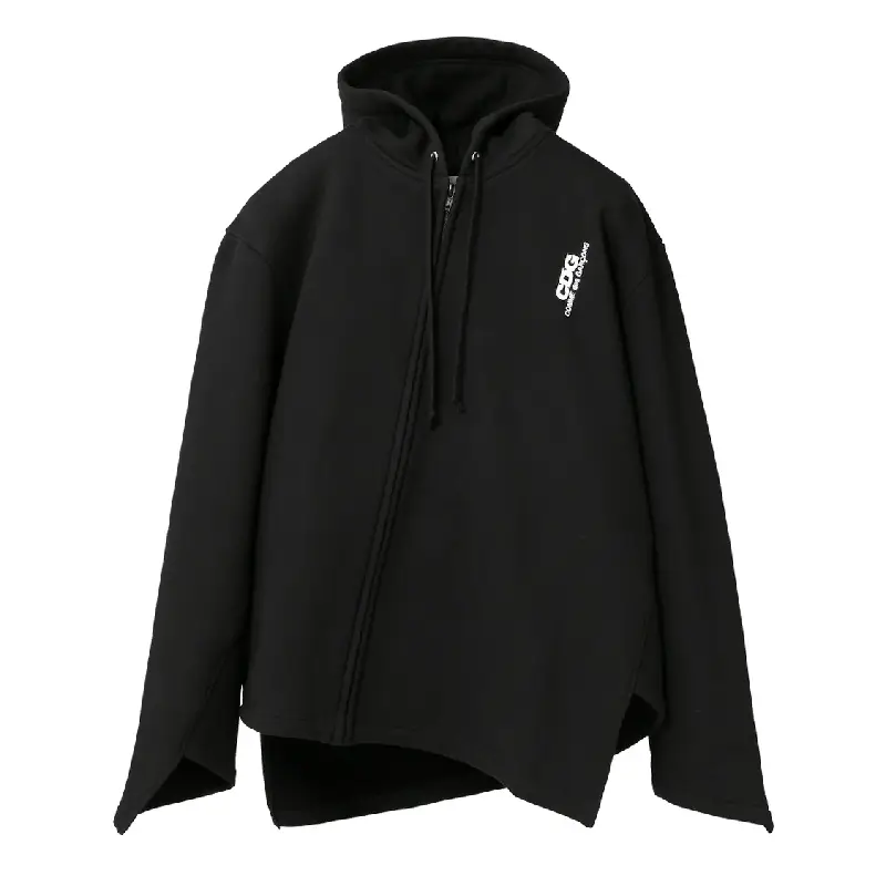 CDG Bias Hooded Sweatshirt - Black CDG Bias Hooded Sweatshirt - Black