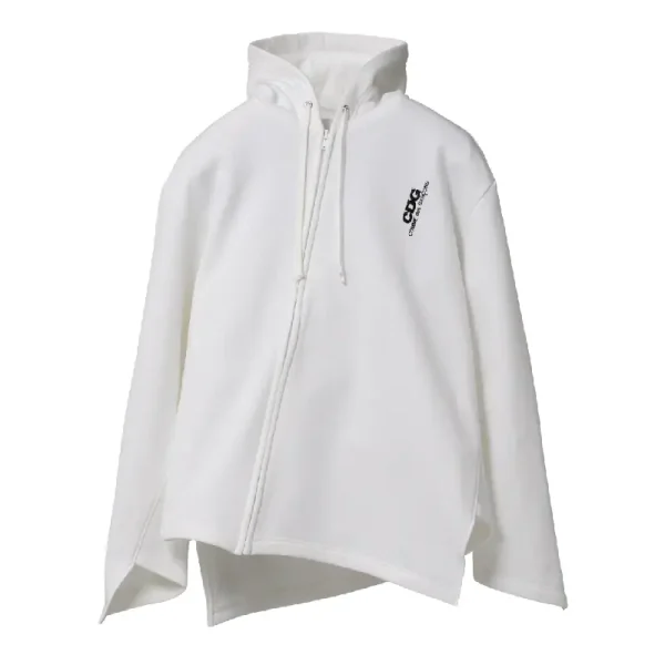 CDG Bias Hoodie - White