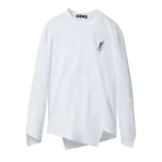 CDG Bias Long Sleeve Shirt - White