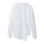 CDG Bias Long Sleeve Shirt - White Back