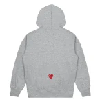 CDG PLAY Together X Nike Hoodie - Grey Back