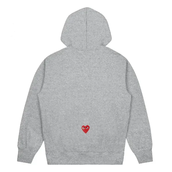 CDG PLAY Together X Nike Hoodie - Grey Back
