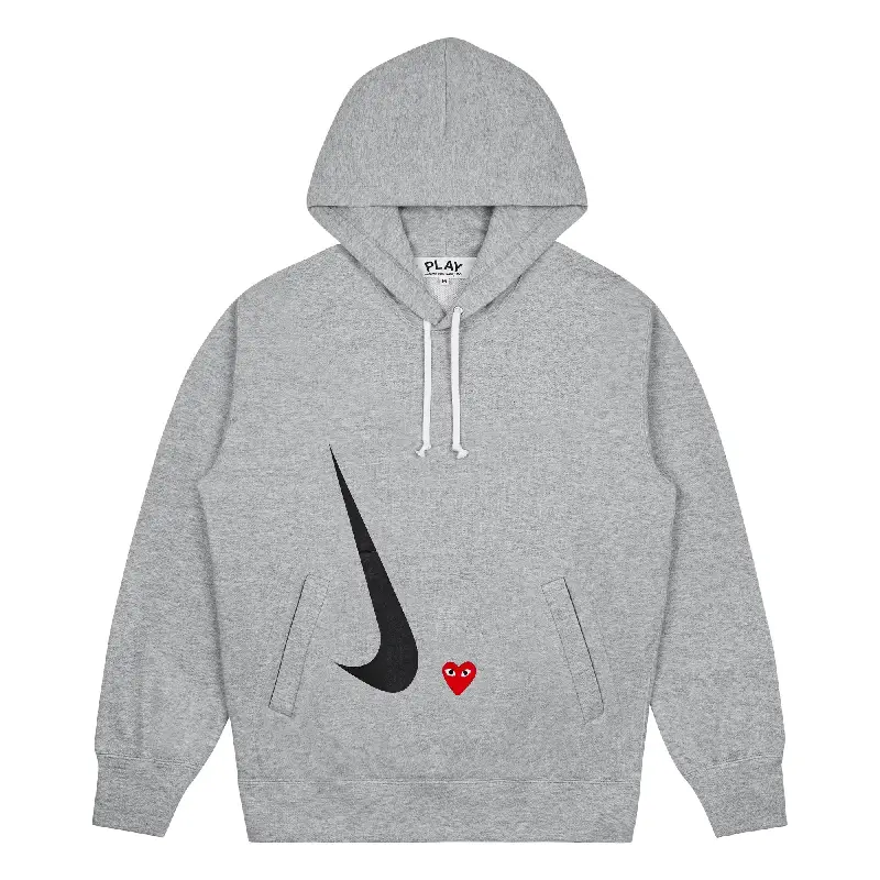 CDG PLAY Together X Nike Hoodie - Grey CDG PLAY Together X Nike Hoodie - Grey