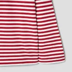 CDG Patch Long Sleeved Stripe - Red_White (2)
