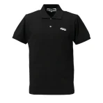 CDG Patch Polo Shirt in Black