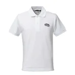 CDG Patch Polo Shirt in White