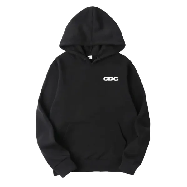 CDG Pullover Hoodie Small Logo - Black