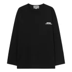 CDG Small Logo Oversized Long Sleeve - Black