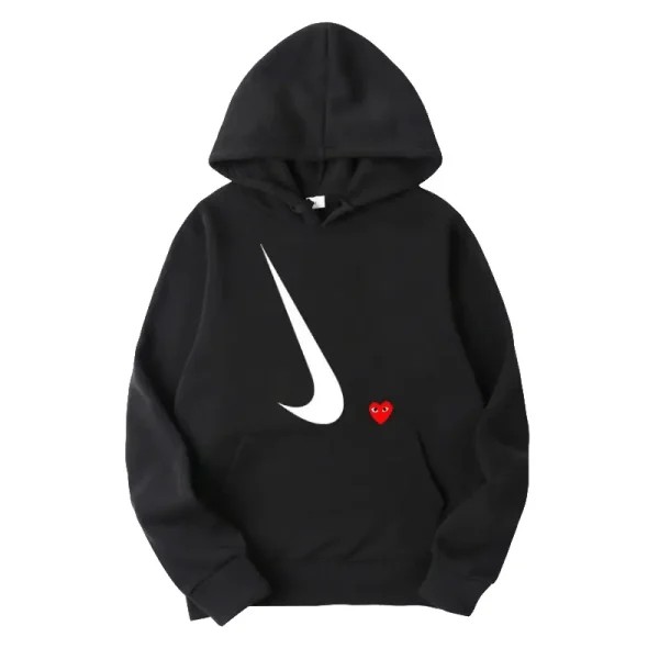 CDG X Nike Hoodie - Black