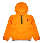 K-WAY CDG PLAY Half Zip Jacket - Orange