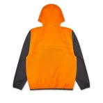 K-WAY CDG PLAY Half Zip Jacket - Orange_Black back