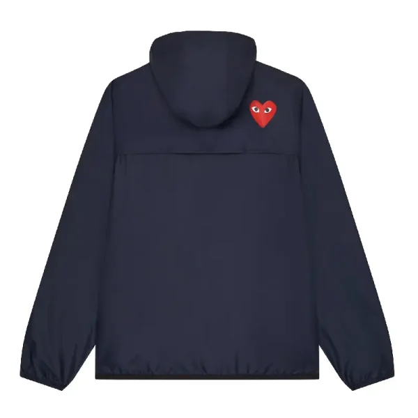 K-WAY PLAY CDG Jacket Full Zip - Navy Back