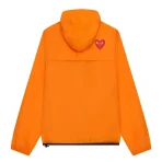 K-WAY PLAY CDG Jacket Half Zip - Orange back