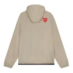 K-WAY PLAY CDG Jacket Half Zip – Beige Back