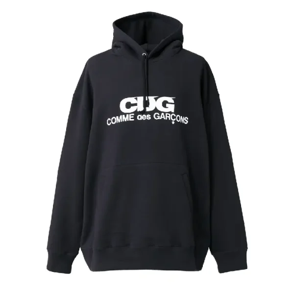 Navy CDG Oversized Hoodie