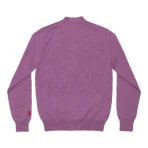 PLAY CDG V-Neck Cardigan Pastel Series Sleeve Heart - Purple Back