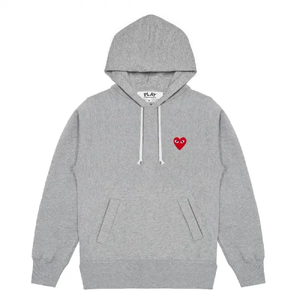 Play CDG Hoodie - Gray