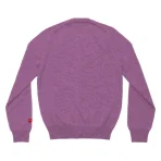 PLAY CDG Round Neck Cardigan Sleeve Heart - Purple Back